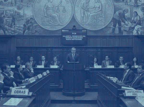 El Gabinete Galarreta se estrena en el Legislativo