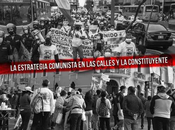 La estrategia comunista en las calles y la constituyente