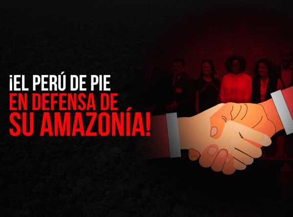 ¡El Perú de pie en defensa de su Amazonía!