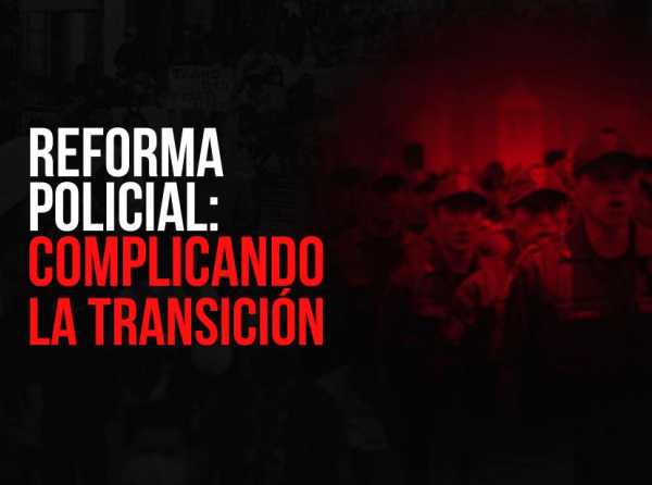Reforma policial: complicando la transición