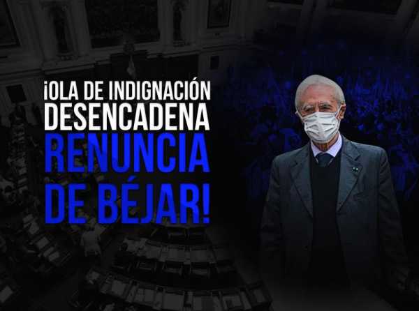 ¡Ola de indignación desencadena renuncia de Béjar!