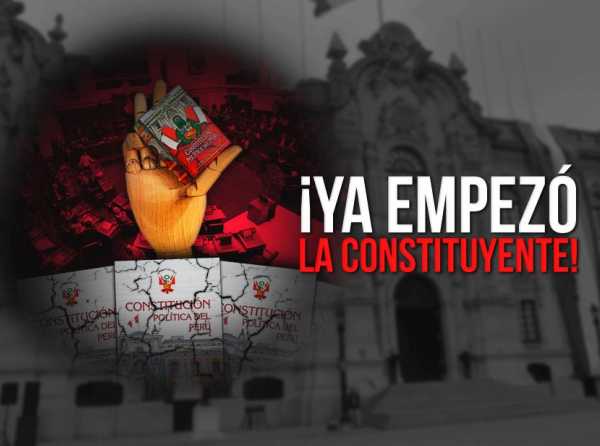 ¡Ya empezó la constituyente!