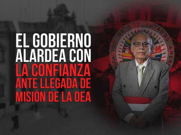 El gobierno alardea con la confianza ante llegada de Misión de la OEA