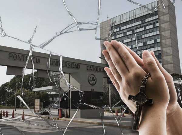 ¡Provocación progresista contra la cristiandad en la Universidad Católica!