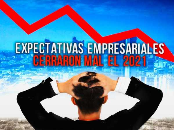 Expectativas empresariales cerraron mal el 2021 