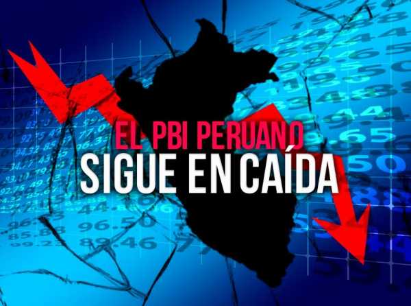 El PBI peruano sigue en caída