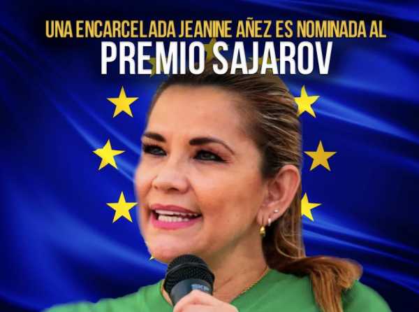 Una encarcelada Jeanine Añez es nominada al premio Sajarov