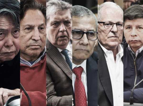Seis de seis, todos acusados de corrupción