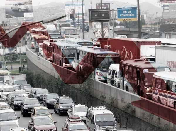 Congestión vehicular daña la economía peruana