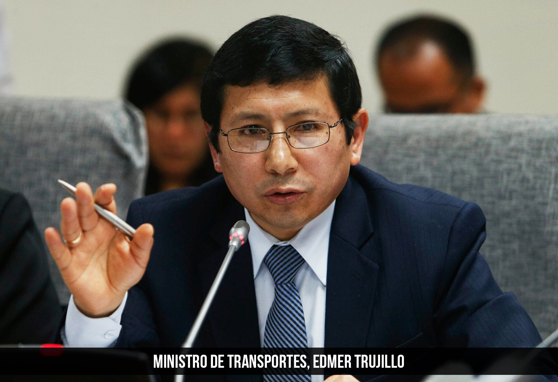 Ministro de Transportes - Edmer Trujillo