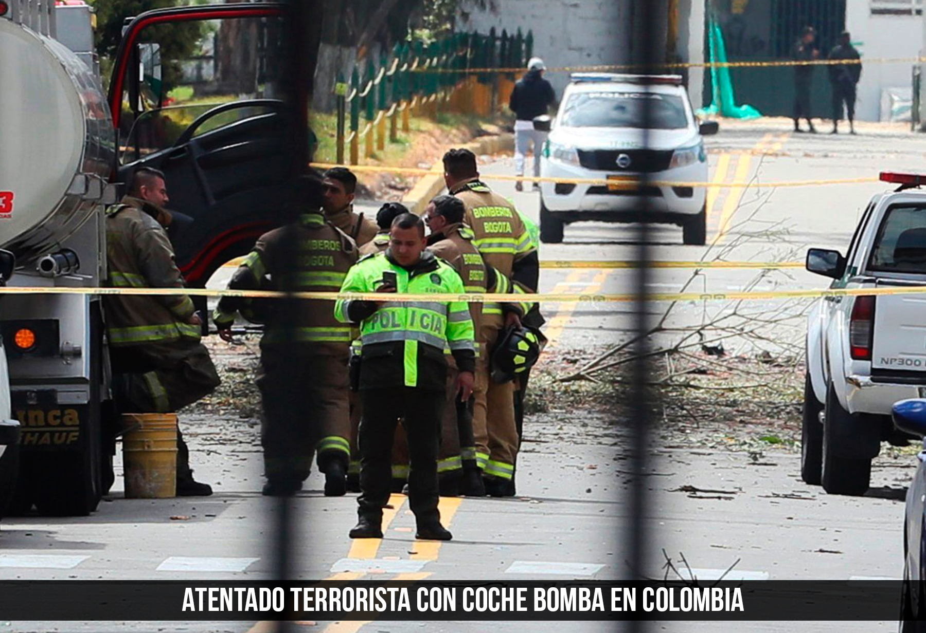 coche bomba en colombia