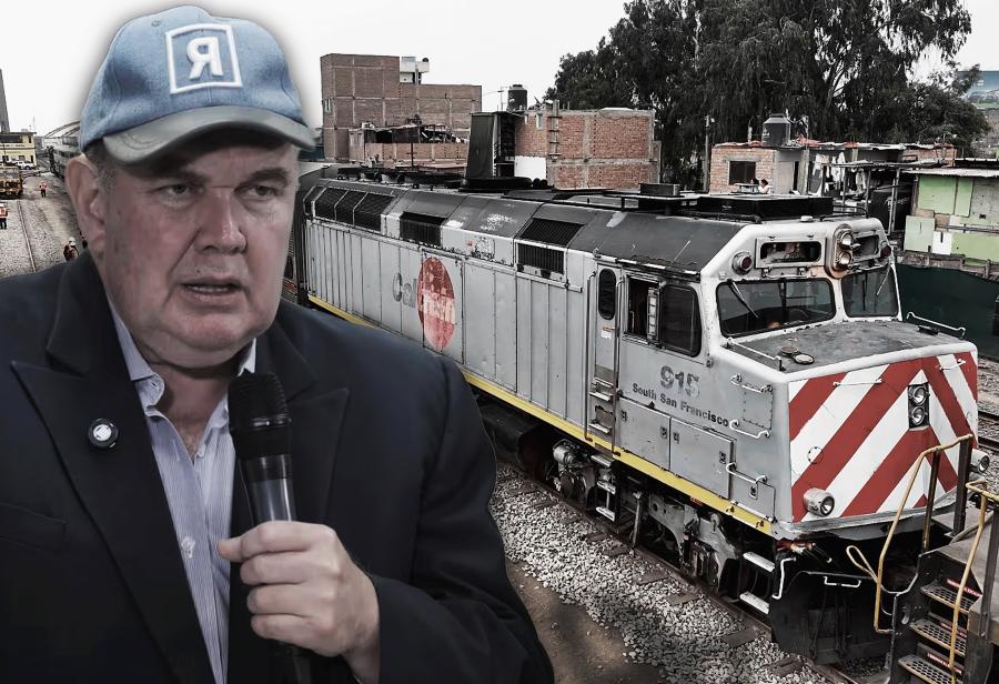 El tren contra el muro del burocratismo