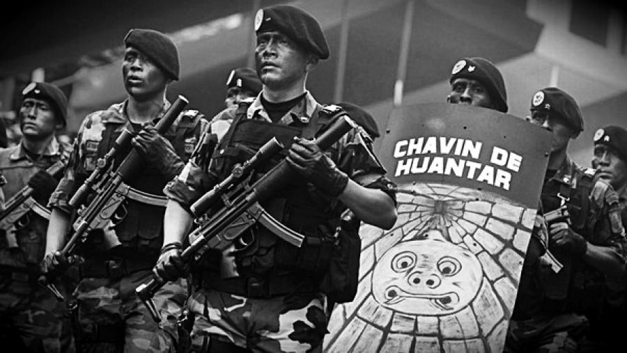 ¡Comandos Chavín de Huántar son héroes de la democracia!