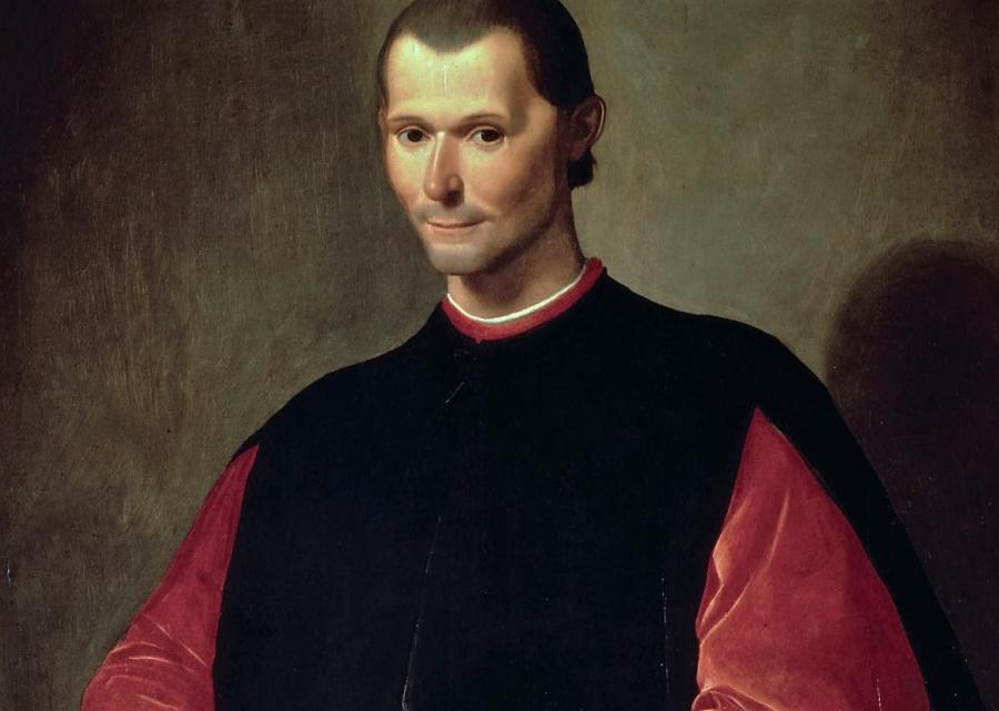 Otro visitante, Niccolò Machiavelli