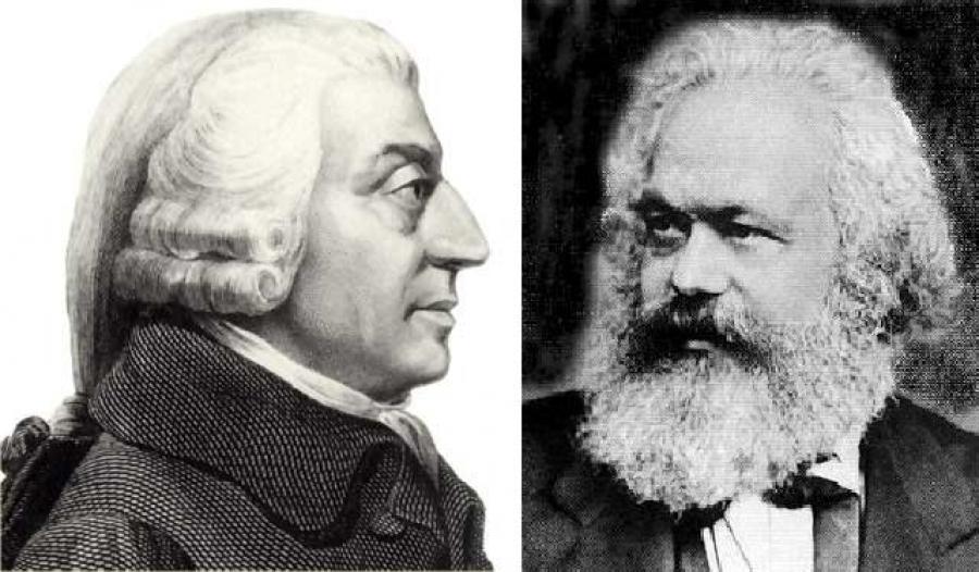 El llanto de Adam Smith y Karl Marx