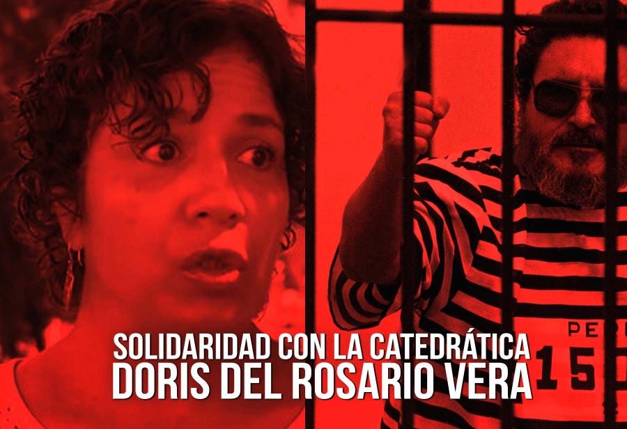 Solidaridad con la catedrática Doris del Rosario Vera