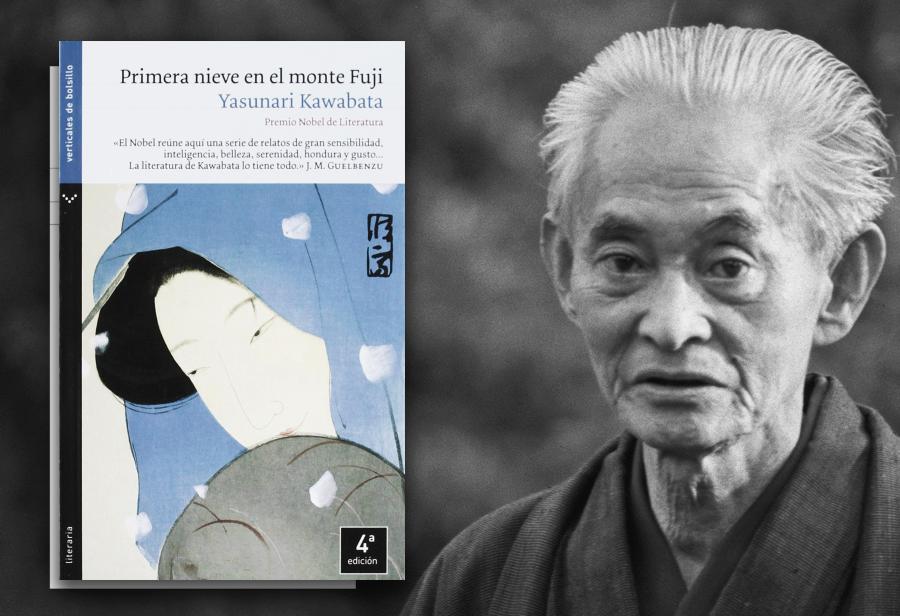 Primera nieve en el monte Fuji 