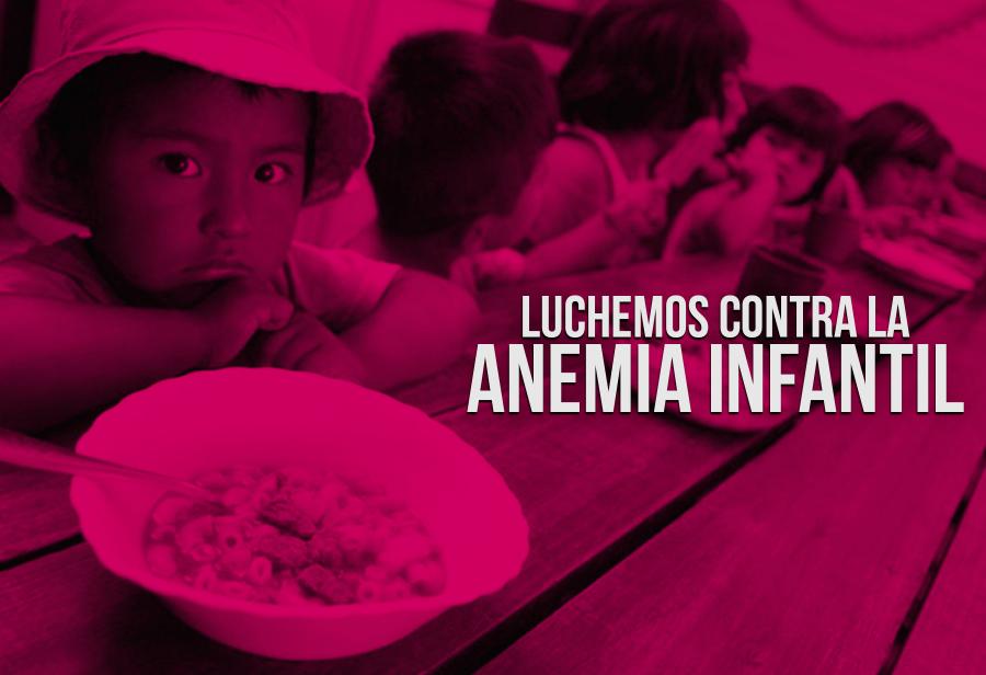 Luchemos contra la anemia infantil