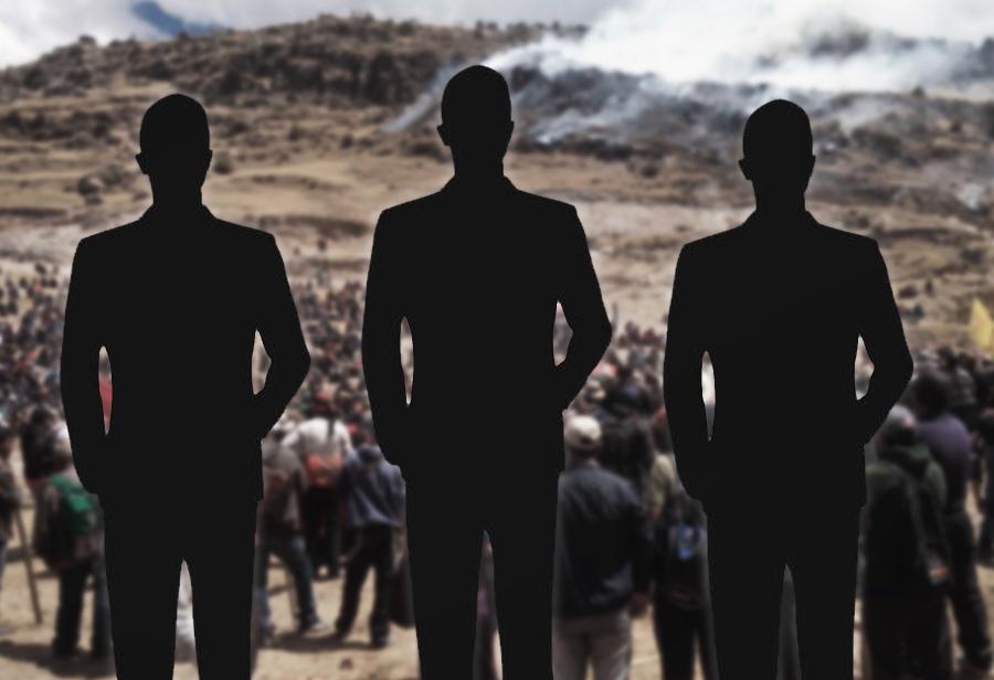 Asesores y conflictos mineros