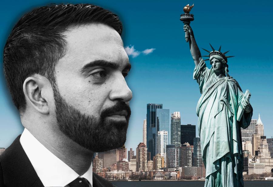 ¿La gran manzana roja?