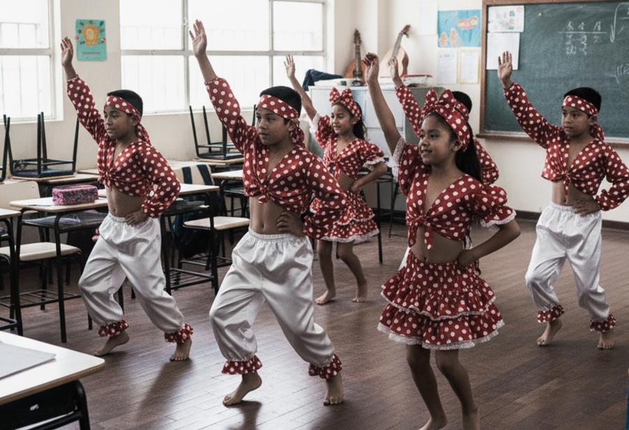 La canción criolla en la escuela