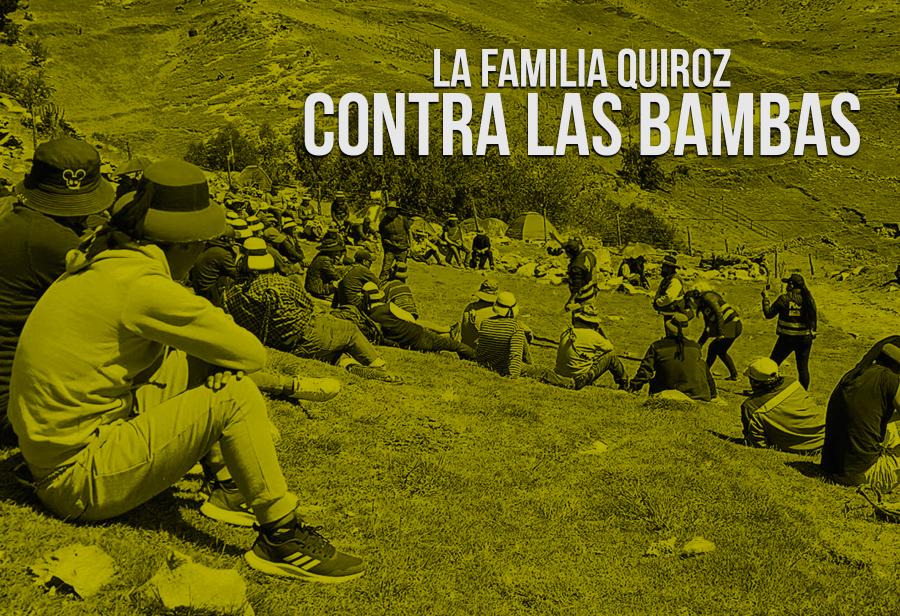 La familia Quiroz contra Las Bambas