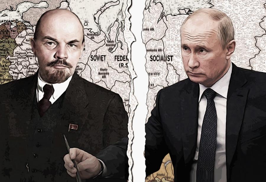 Putin ataca las políticas de Lenin