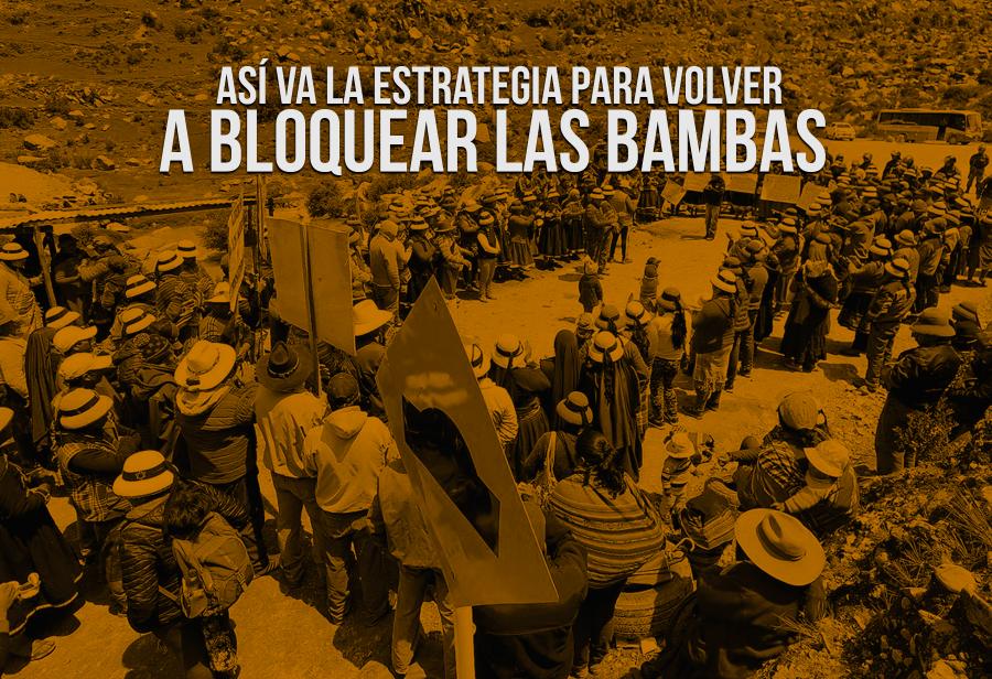 Así va la estrategia para volver a bloquear Las Bambas