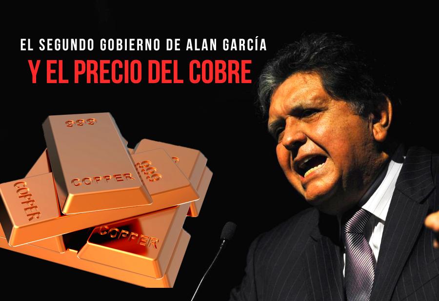 El segundo gobierno de Alan García y el precio del cobre