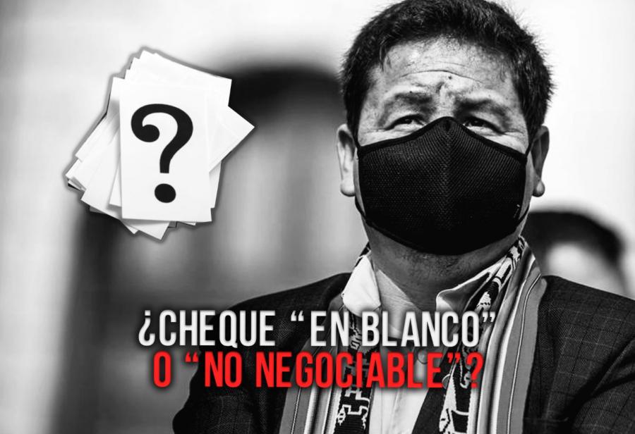 ¿Cheque “en blanco” o “no negociable”?