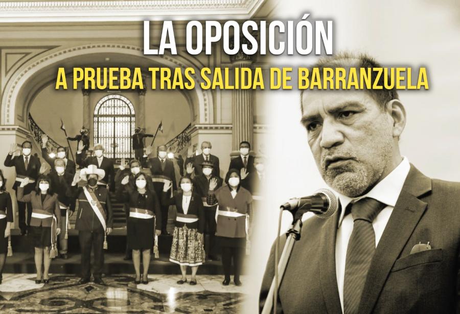 La oposición a prueba tras salida de Barranzuela