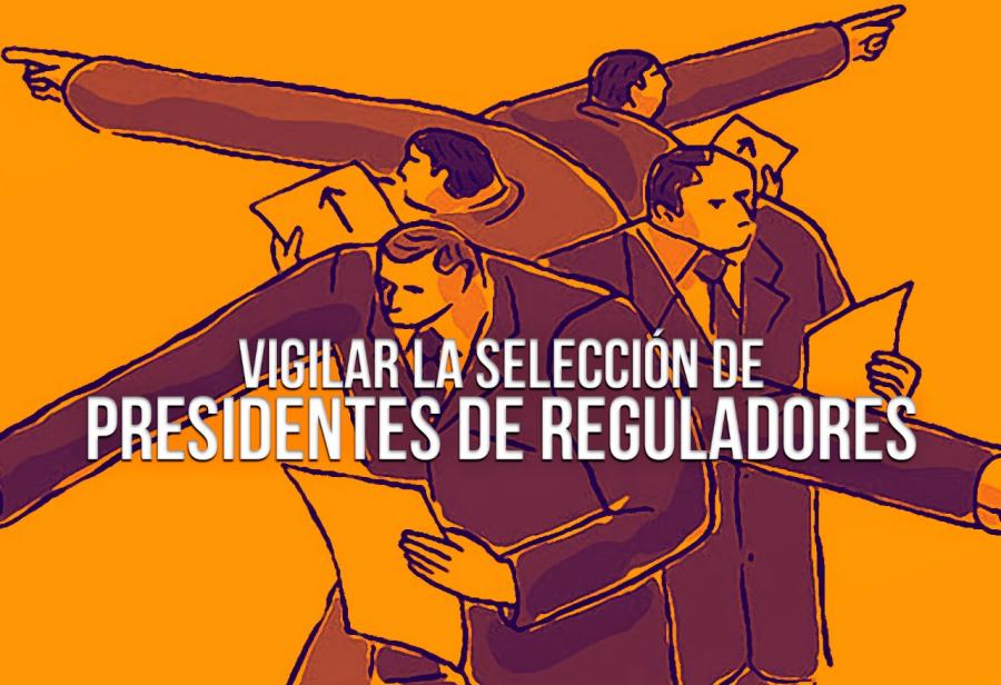 Vigilar la selección de presidentes de reguladores