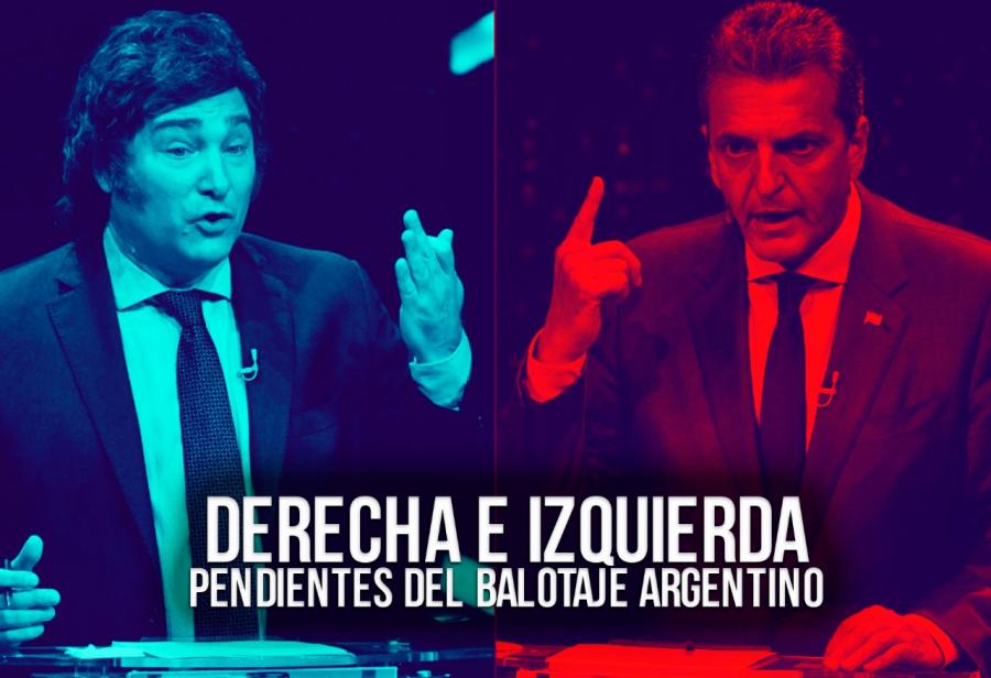 Derecha e izquierda pendientes del balotaje argentino