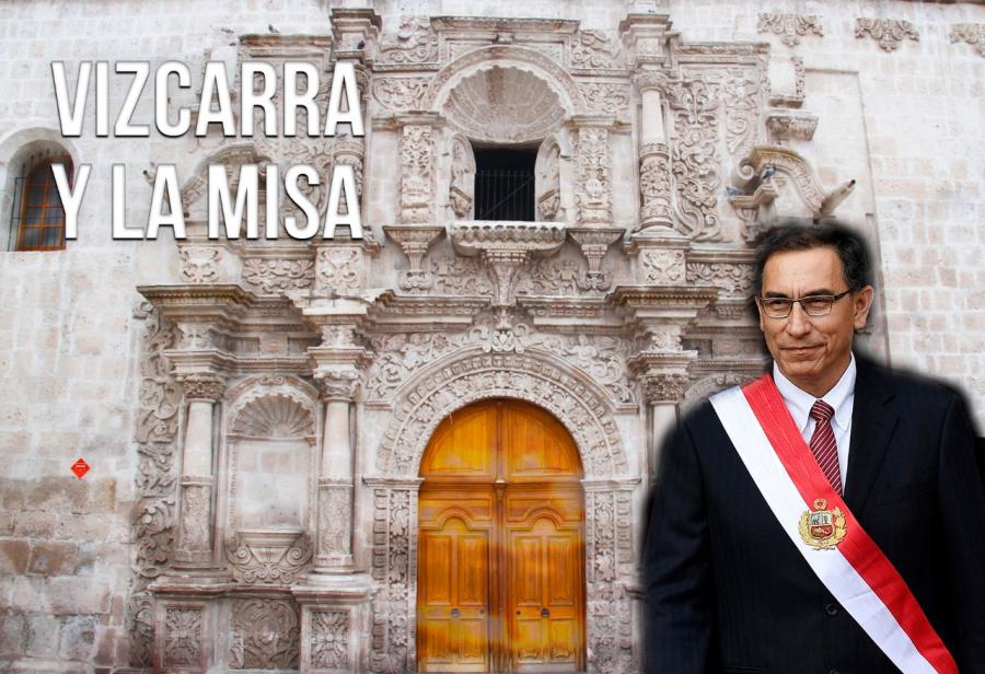 Vizcarra y la misa