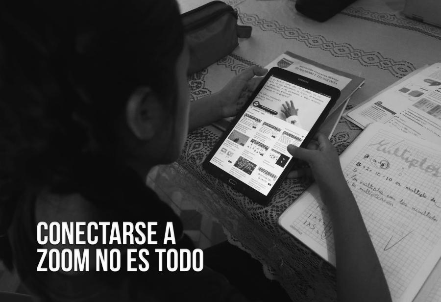 Educación virtual: conectarse a Zoom no es todo