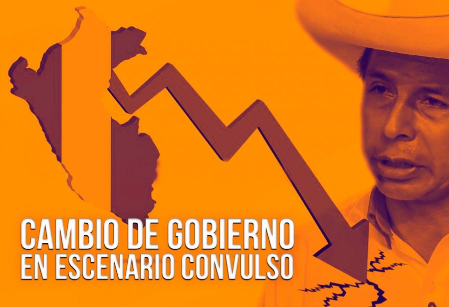 Cambio de gobierno en escenario convulso