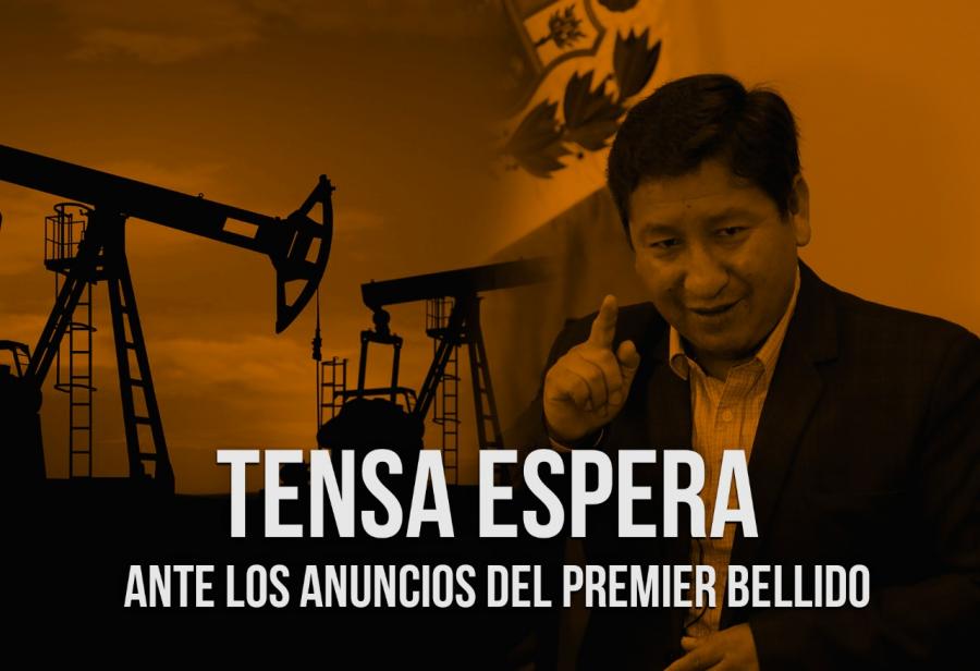 Tensa espera ante los anuncios del premier Bellido