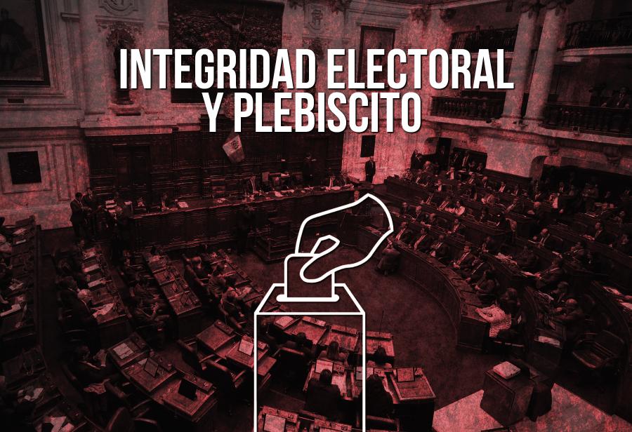 Integridad electoral y plebiscito