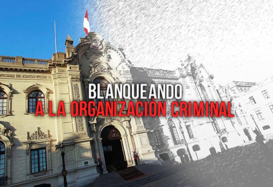 Blanqueando a la organización criminal