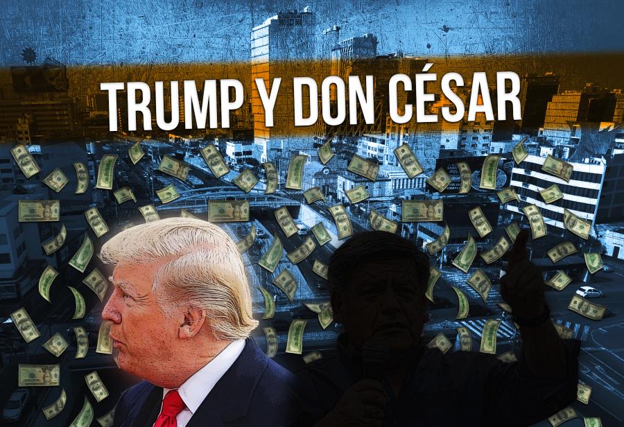 Trump y Don César