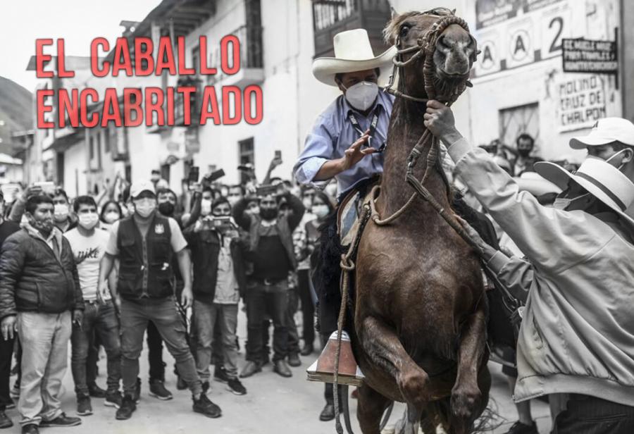 El caballo encabritado