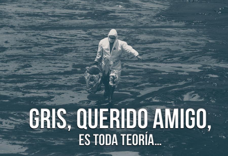 Gris, querido amigo, es toda teoría…