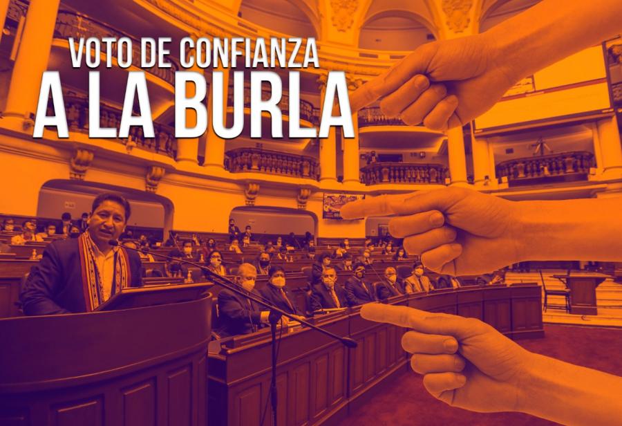 Voto de confianza a la burla