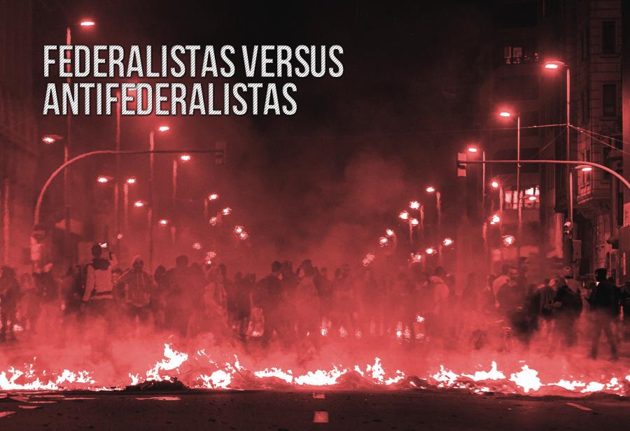 Federalistas versus antifederalistas