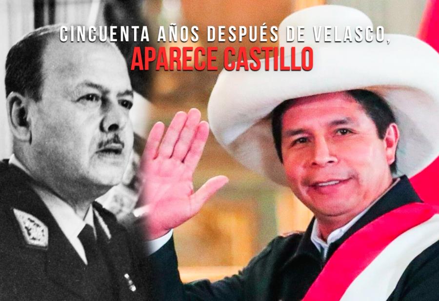 Cincuenta años después de Velasco, aparece Castillo