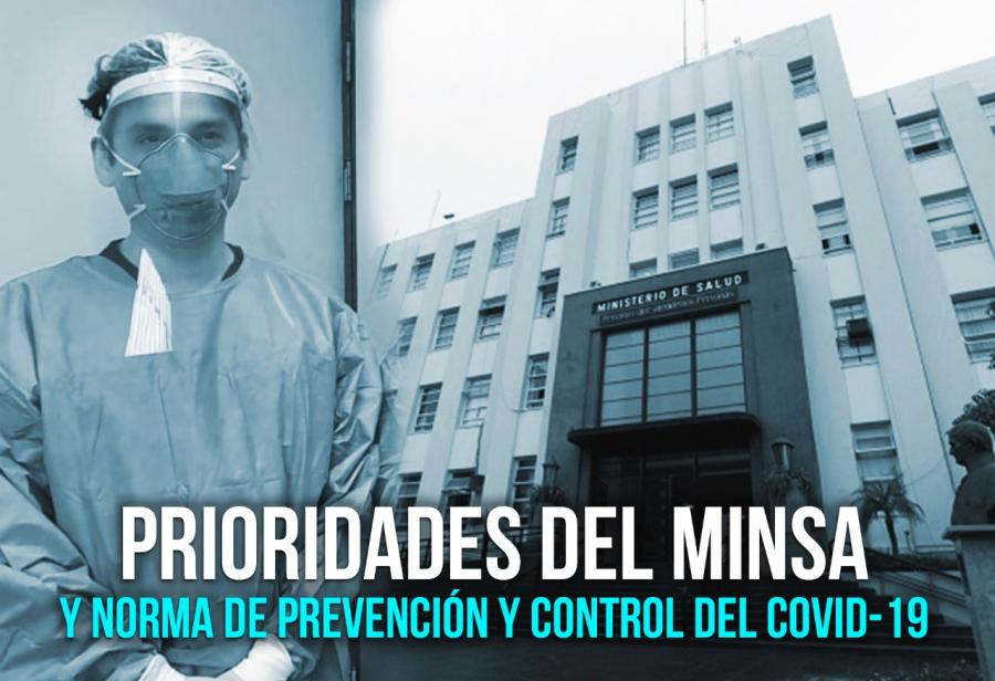 Prioridades Del Minsa Y Norma De Prevención Y Control Del Covid-19 | EL ...