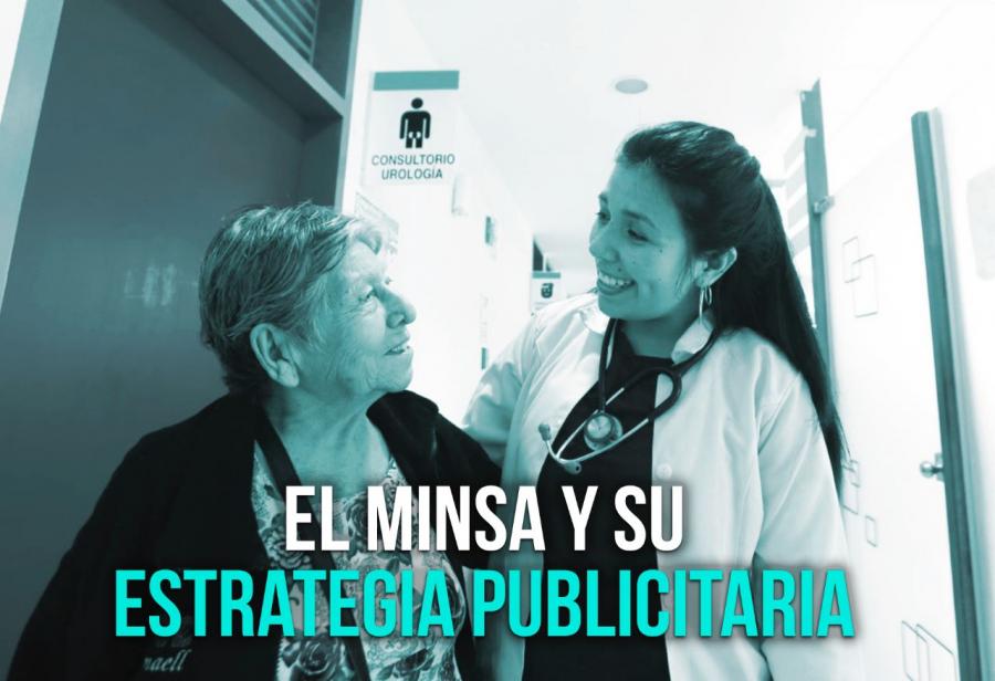 El Minsa y su estrategia publicitaria