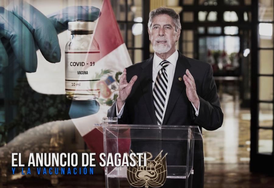 El anuncio de Sagasti y la vacunación
