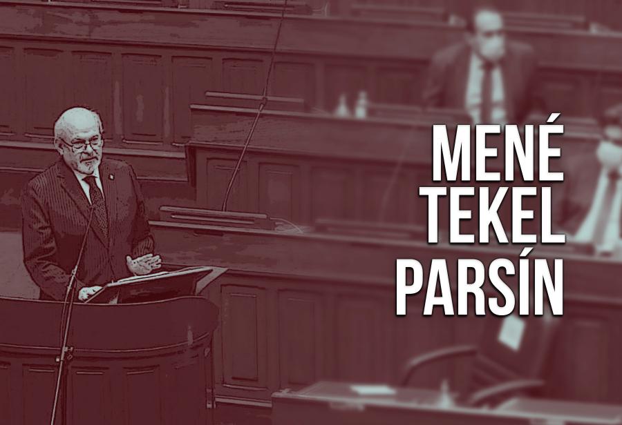 Mené, tekel, parsín