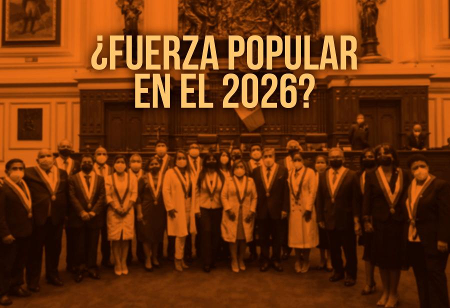 ¿Fuerza Popular en el 2026? 